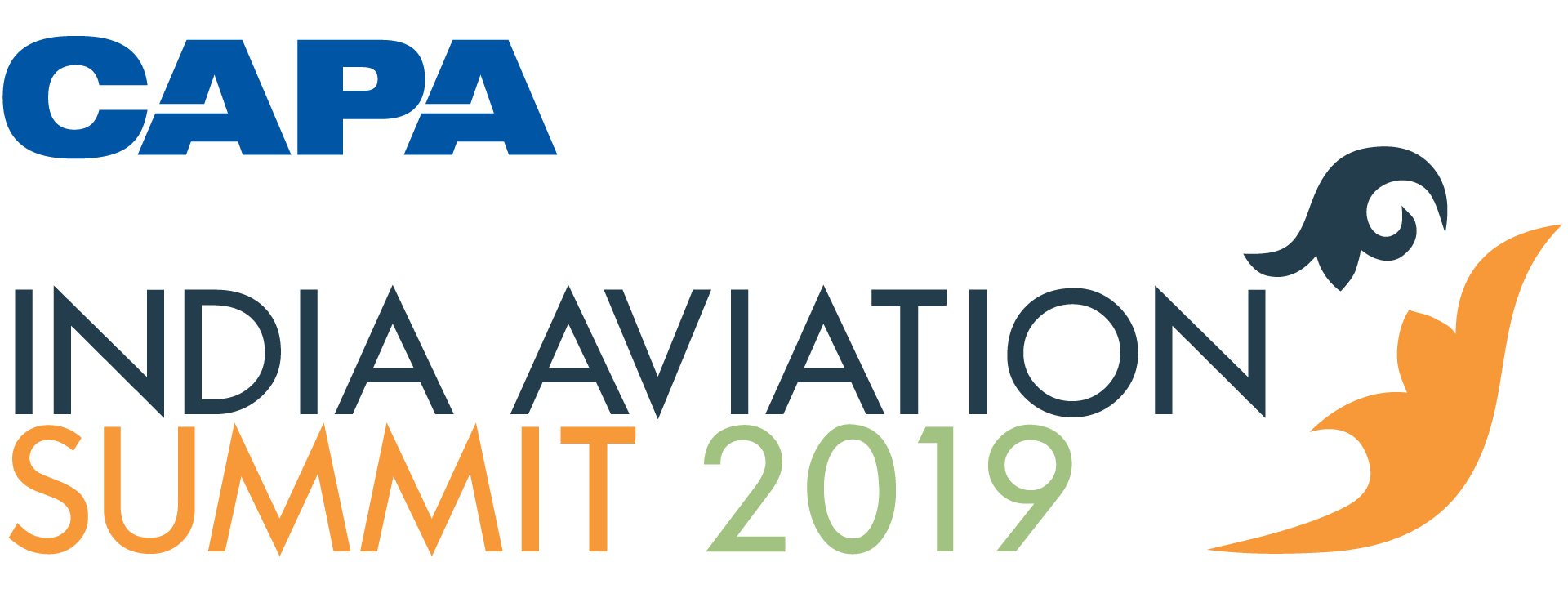 CAPA India Aviation Summit & CAPA India Airport Summit 2019 logo