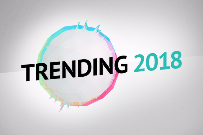 Trending 2018 Recording logo