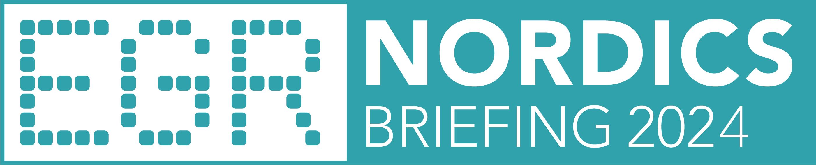 EGR Nordics Briefing 2024 logo