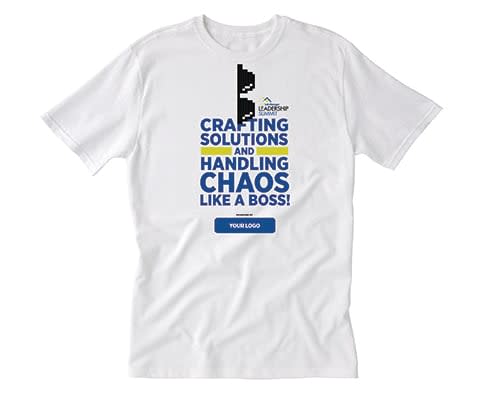 An example conference t-shirt for the 2026 Lab Manager Leadership Summit