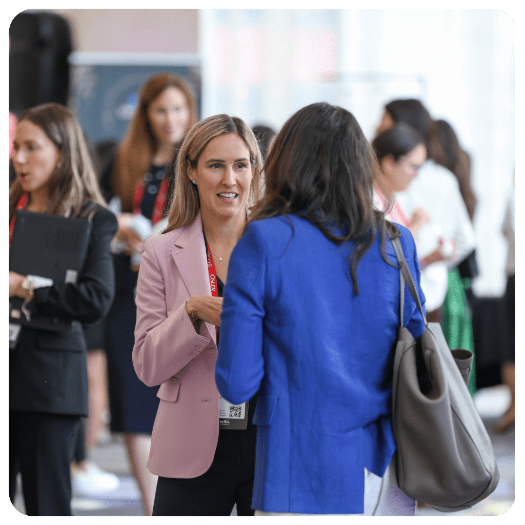 Senior women from the private capital sector networking at the Women’s Private Capital Summit Canada