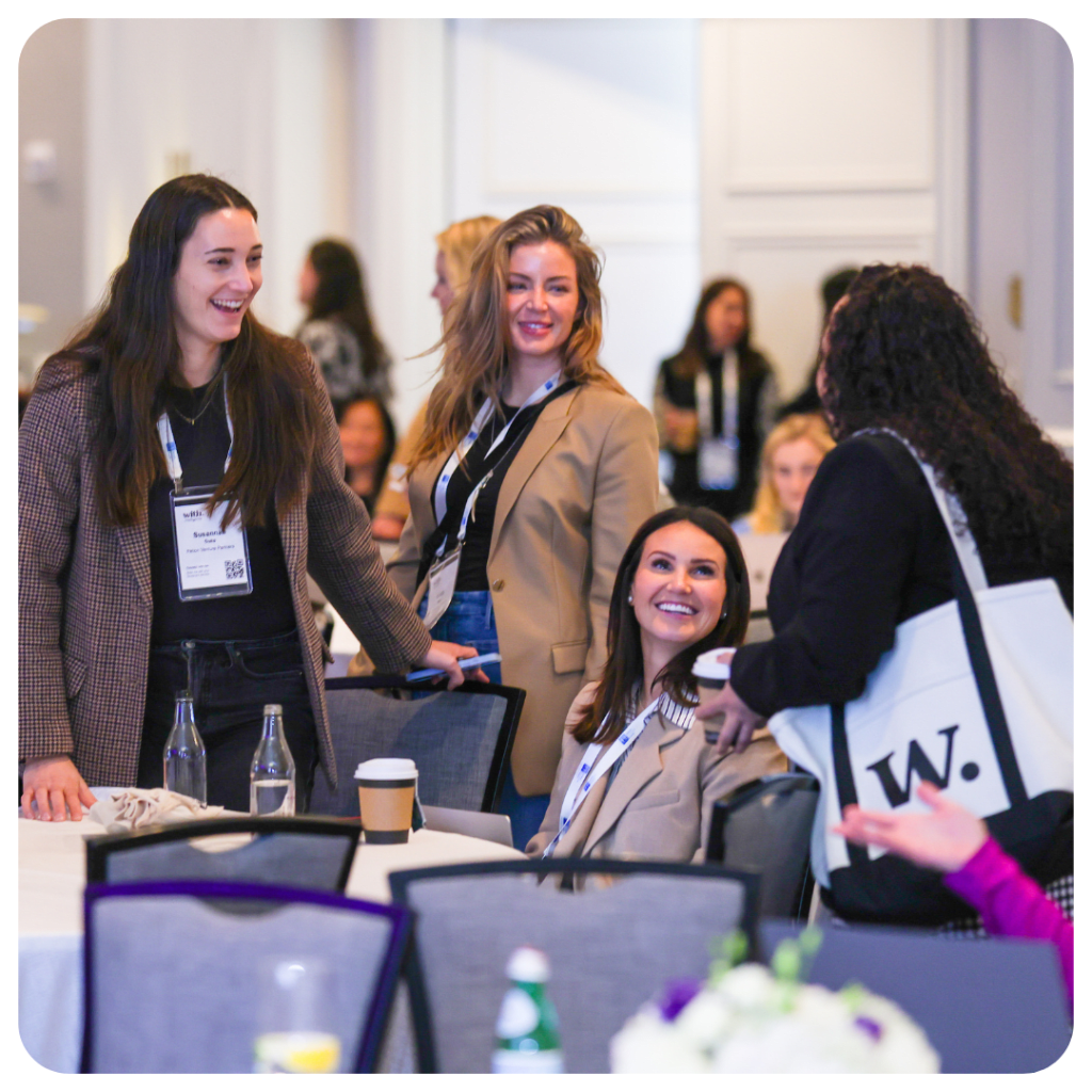 Senior women networking at the Women's Venture Capital Summit Europe  2025