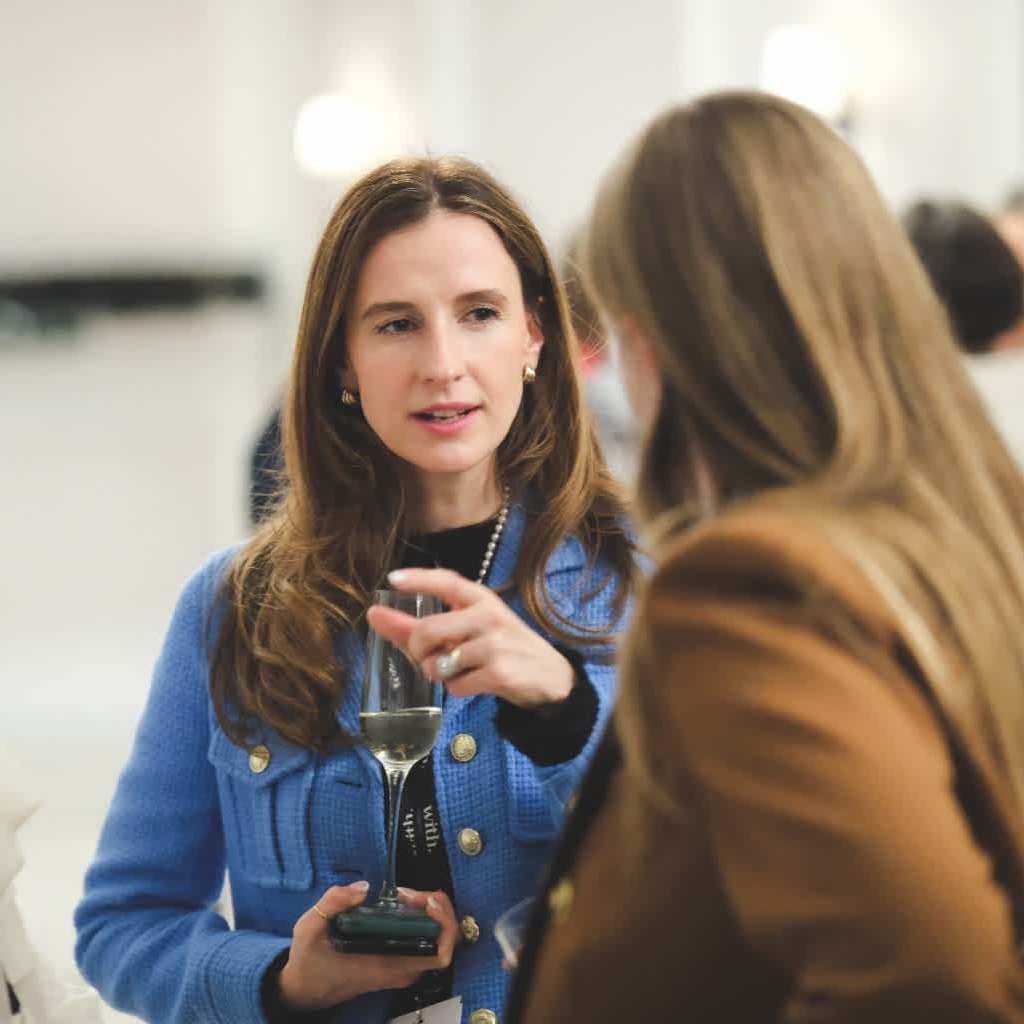 Executive women networking at the Women’s Private Equity  Summit Europe