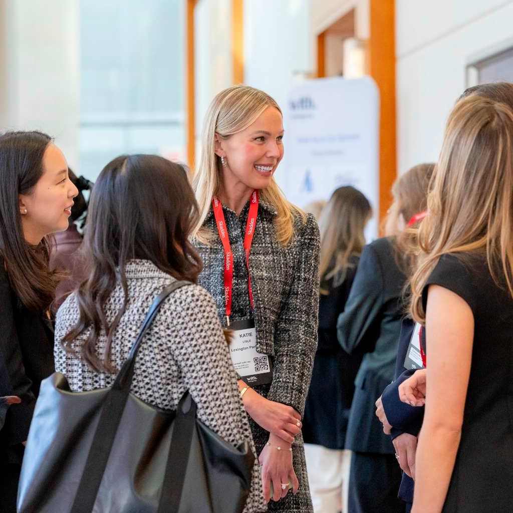 Sponsors networking and connecting at the Women’s Private Capital Summit Canada