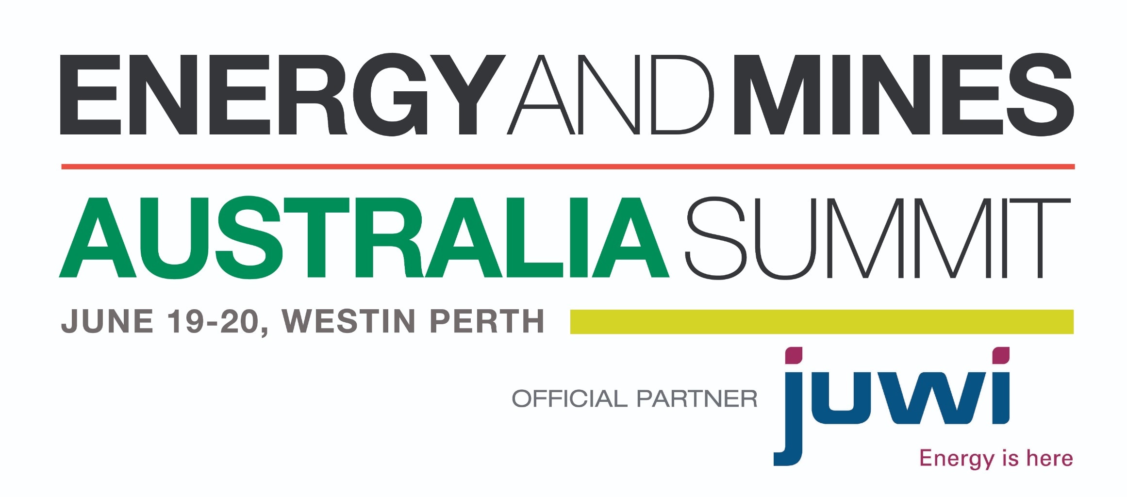 Agenda Energy and Mines Australia Summit 2019