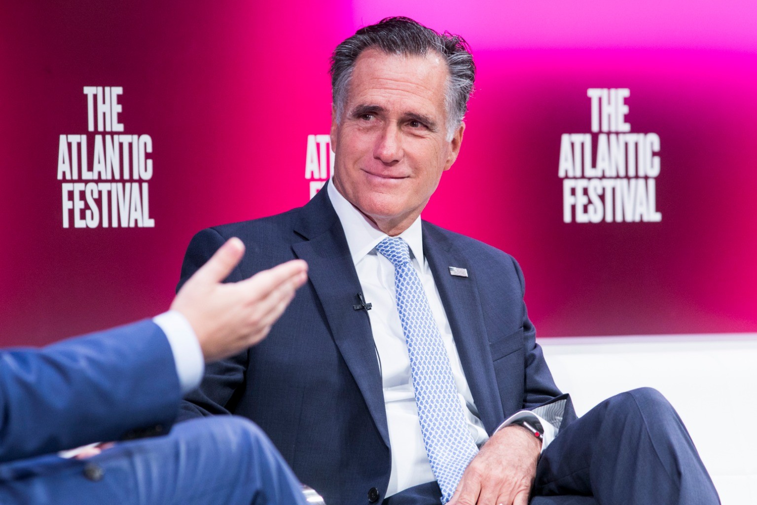 Hillary Clinton and Jeff Goldberg on the 2018 Ideas Stage