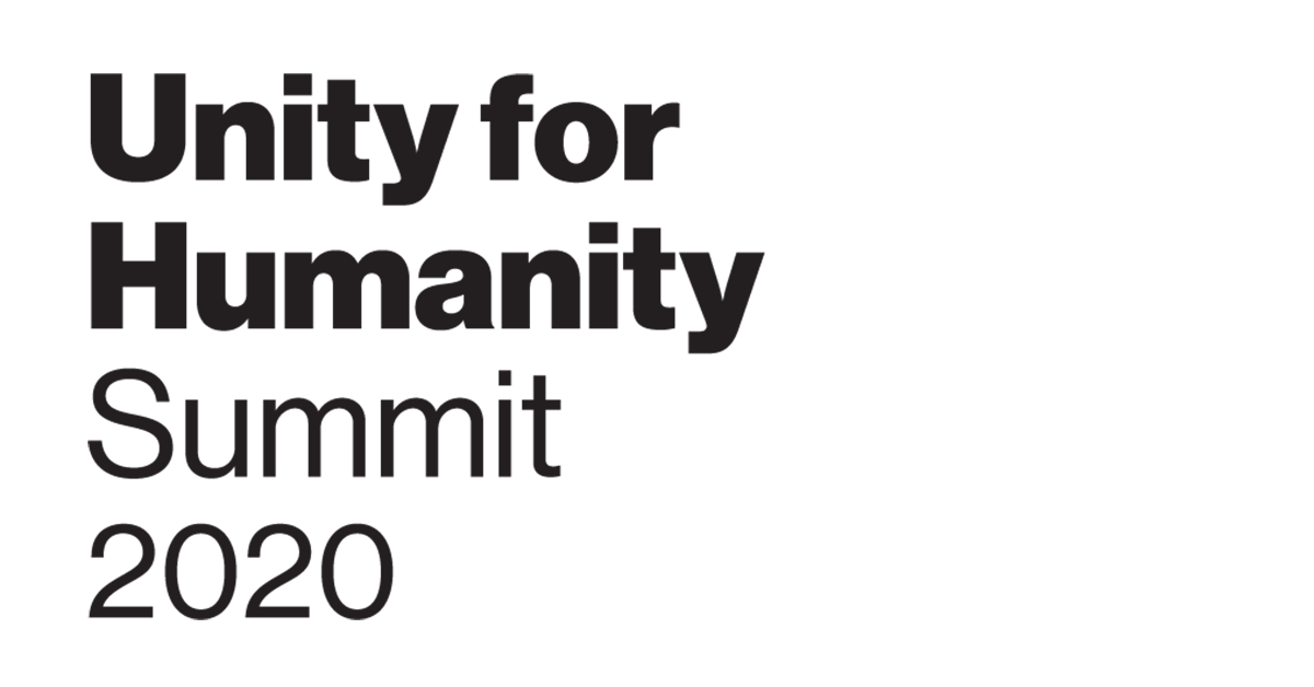 Speakers Unity For Humanity Summit 2020 - roblox audio library riot society