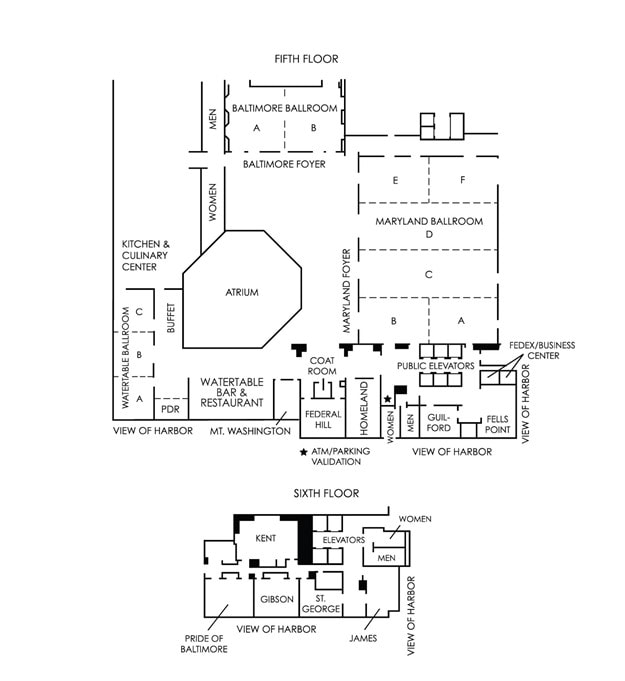 Renaissance Hotel Map