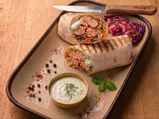 Salmon Shawarma