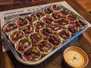 Beef Brisket Shawarma (8 large wraps)