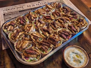 Mix Chicken Lamb Shawarma (8 large wraps)