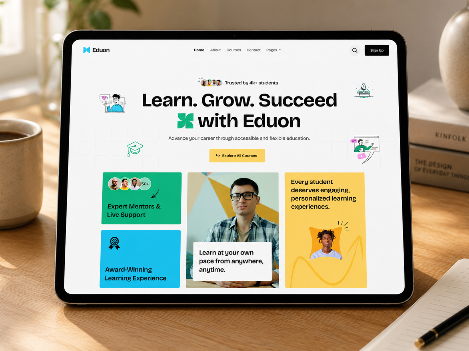 Framer Education Website Template