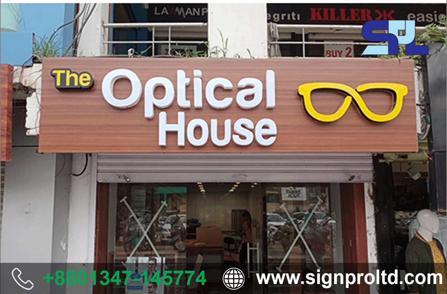 Sign Board Design and Lighting in Dhaka, Bangladesh