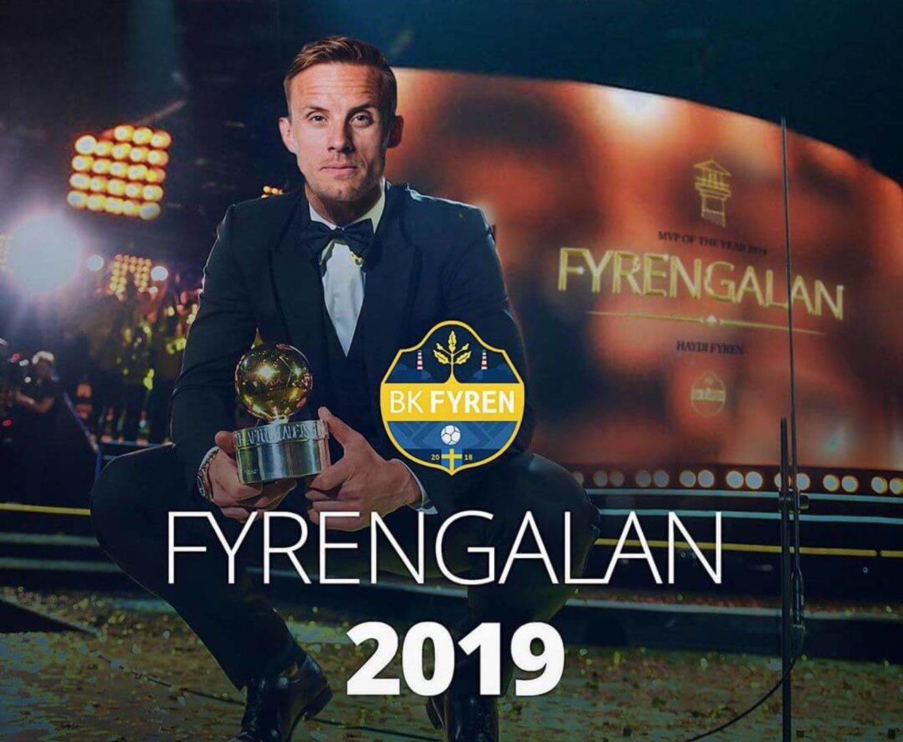 Hugo Lindkvist, årets MVP i BK Fyren