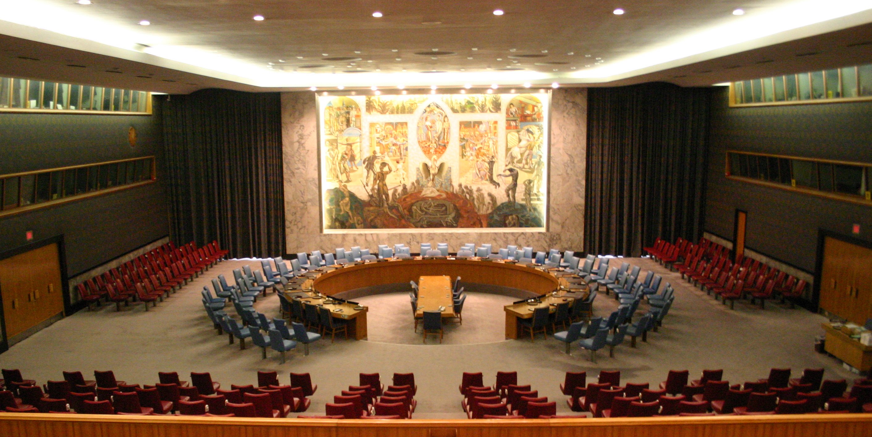 The United Nations Security Council chamber in New York, pictured in 2006; file photograph