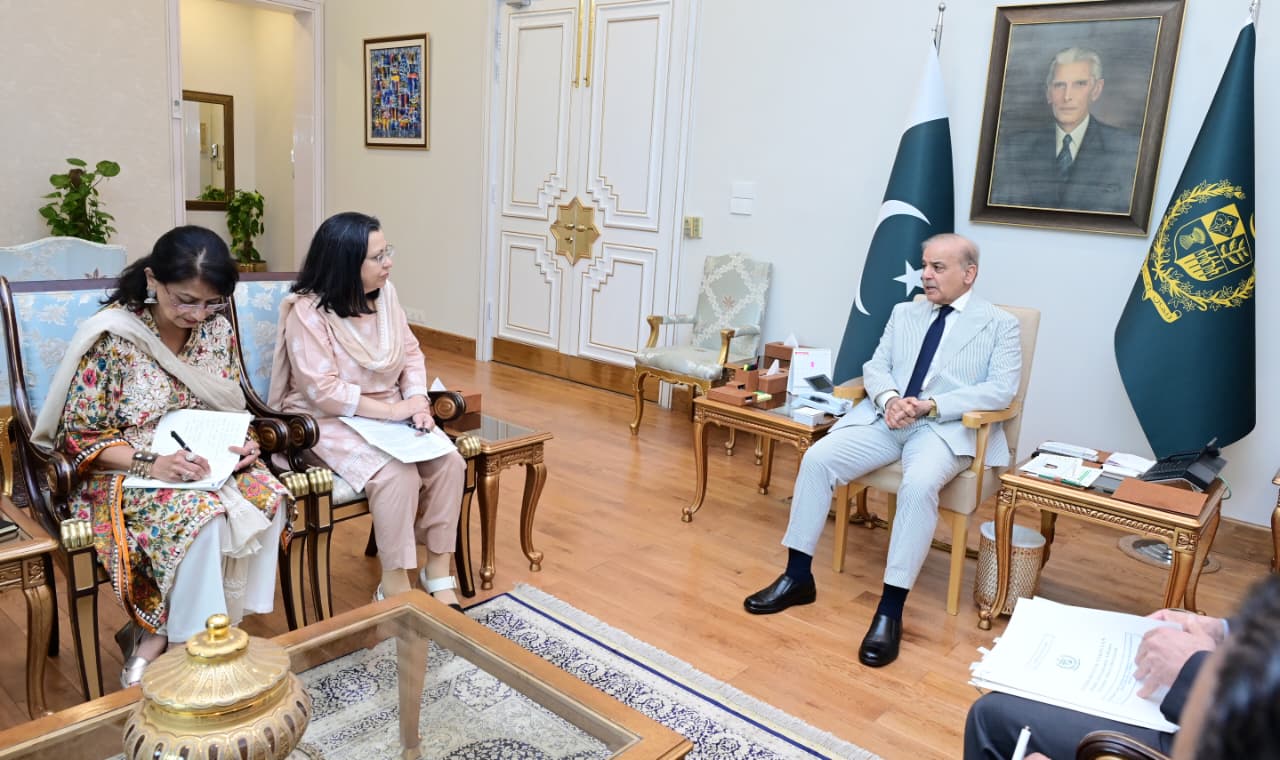 Prime Minister Shehbaz Sharif meets Gates Foundation representatives in Islamabad on September 10, 2026