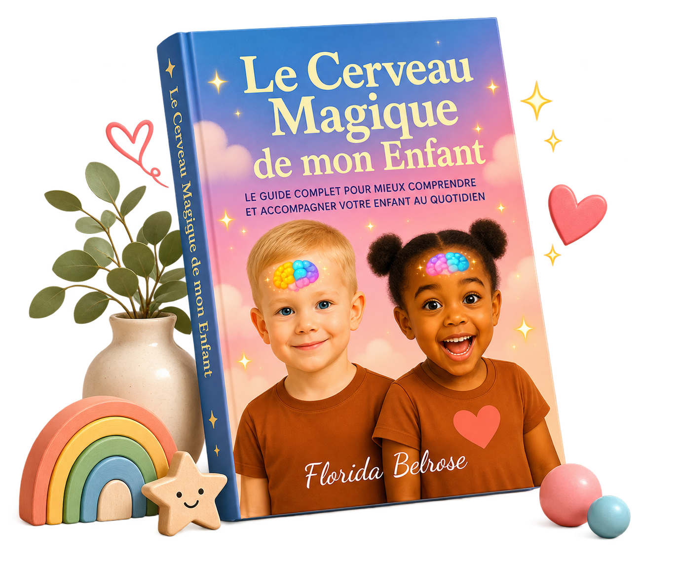 Mockup du guide Le Cerveau Magique de Mon Enfant