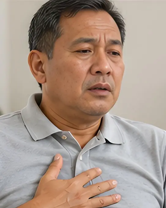 Lelaki sesak nafas