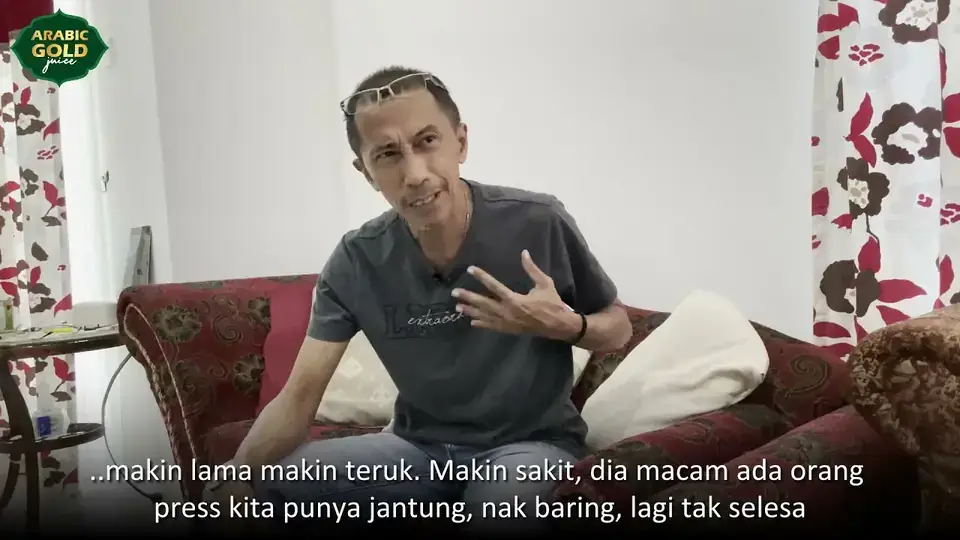 Encik Zulkifli berkongsi pengalamannya
