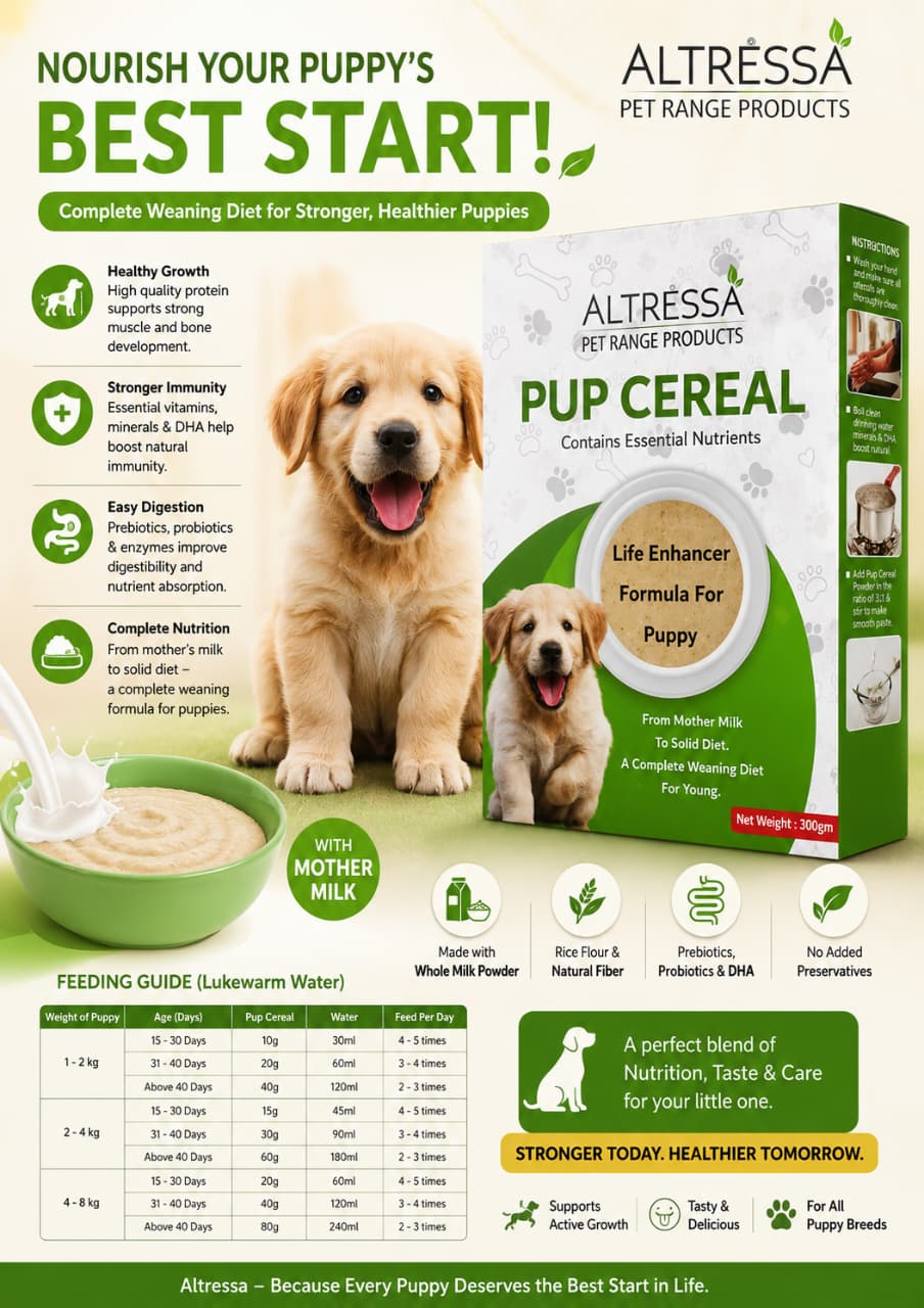 Altressa Pup cereal