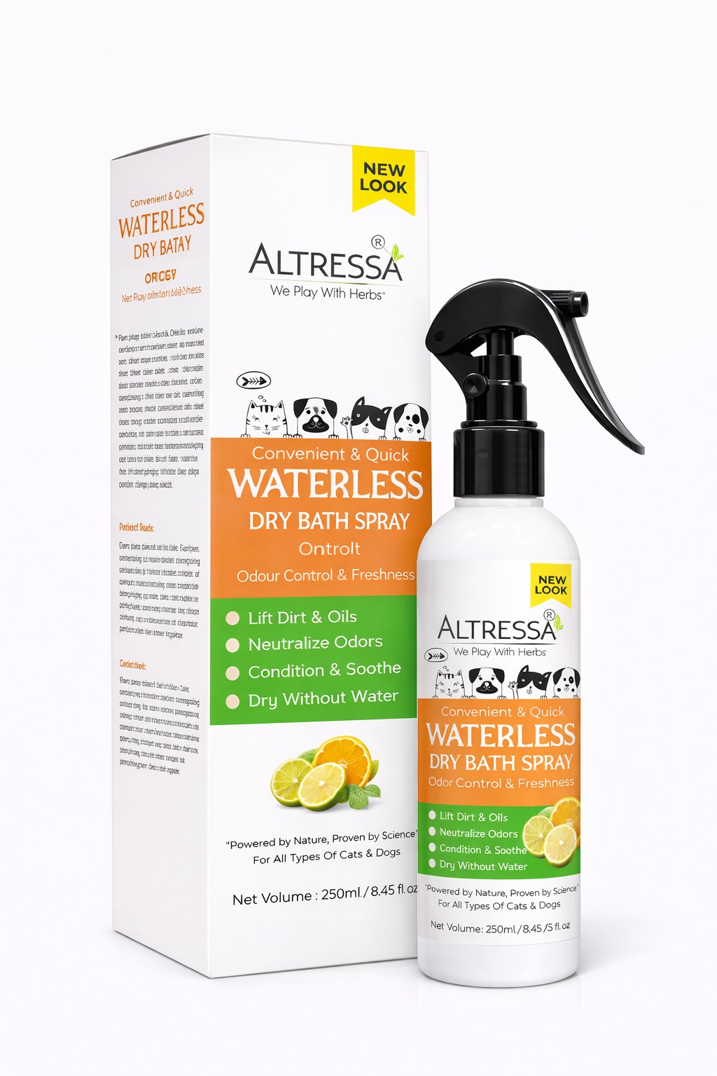 Altressa waterless Dry Bath Spray