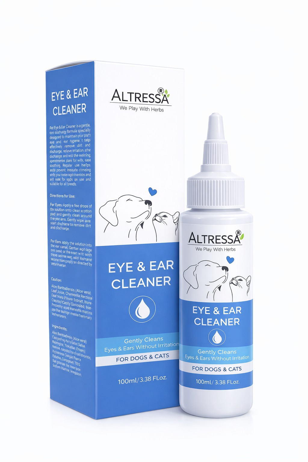 Altressa Eyes and Ear Cleaner For Dog & Cat