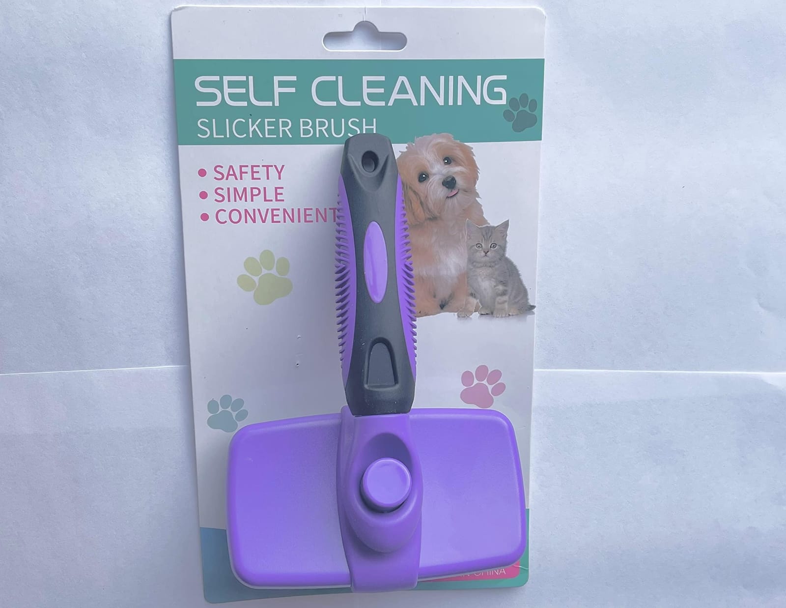 Self Cleaning Sticker Brush