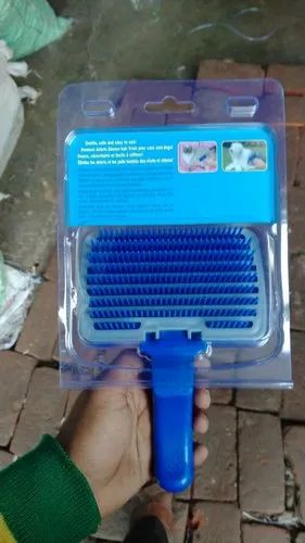 Slicker Brush (Button Brush) Dog and cat Grooming Brush