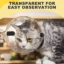 Cat Protective Transparent Hood Full Transparent cover( like Muzzle, e- collar or Mask)