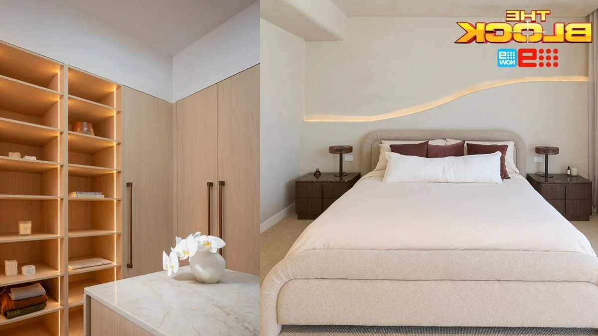 Team crafts near‑perfect bedroom and walk‑in robe Team crafts near‑perfect bedroom and walk‑in robe - bedroom design