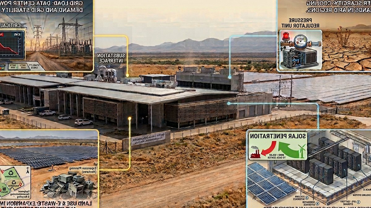 Data centres face sustainability questions Data centres face sustainability questions - data centre