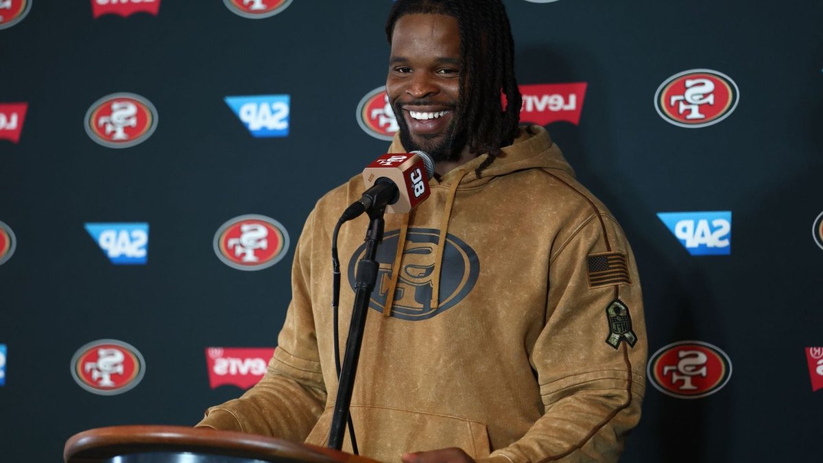 Fans Mock Greenlaw Over Substation Brain Theory San Fransisco 49ers Practice & Media Availability.
