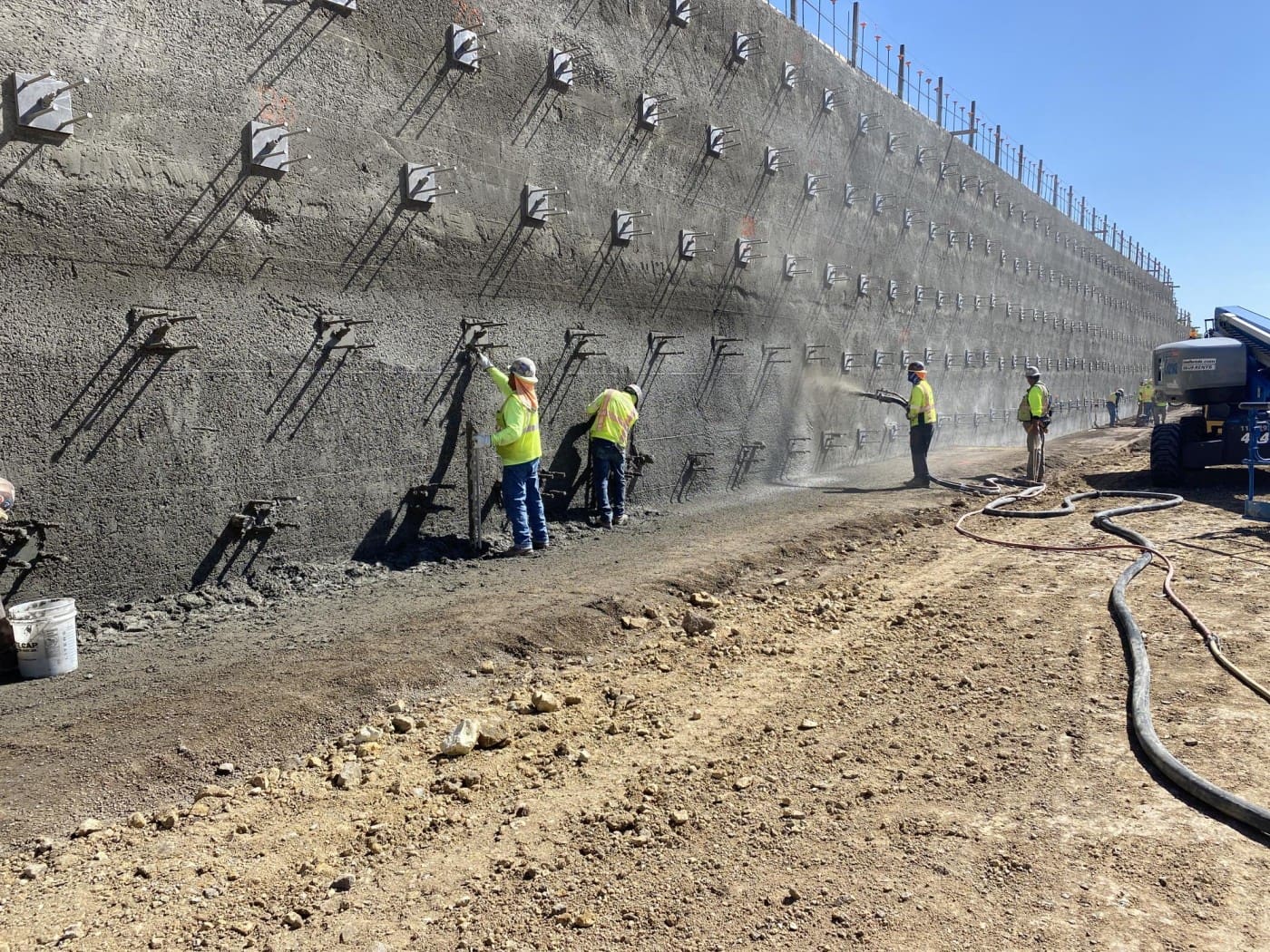 Soil Nailing in Tight Urban Corridors: Access and Equipment Considerations