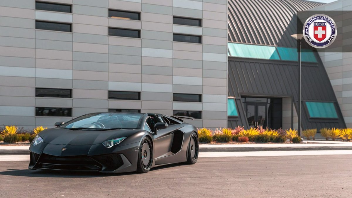 Lamborghini Aventador SV Customized with HRE Vintage Wheels - custom wheels