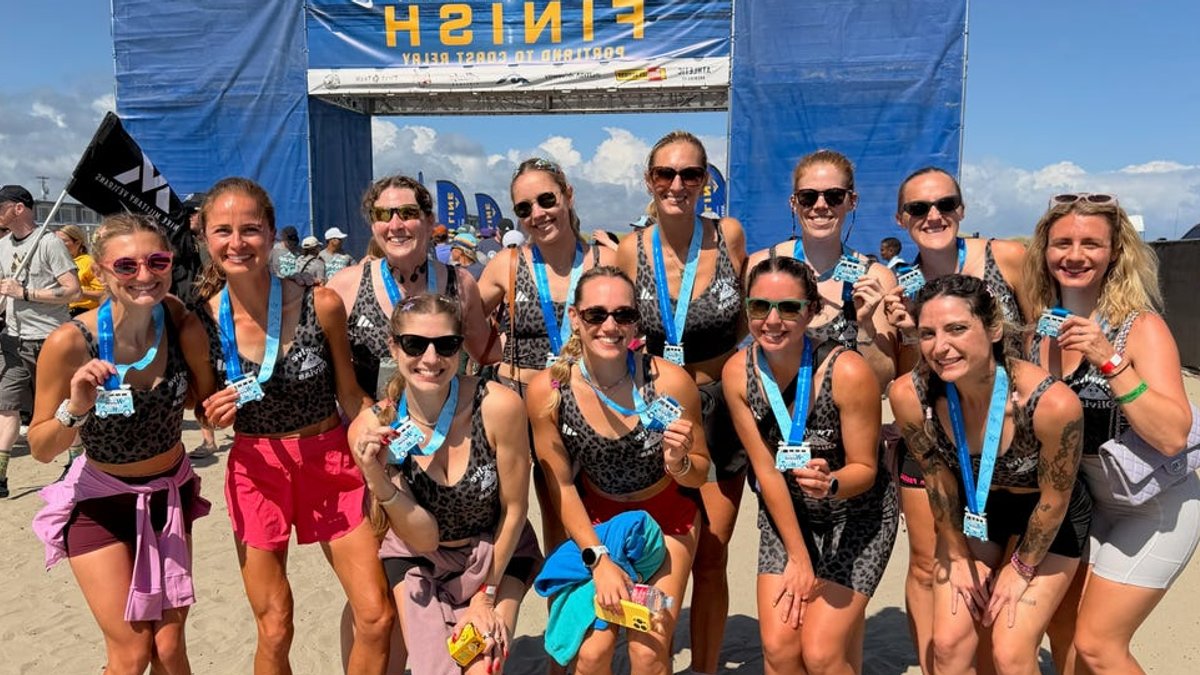 Olivia Only Relay Team Runs 196 Miles - relay team