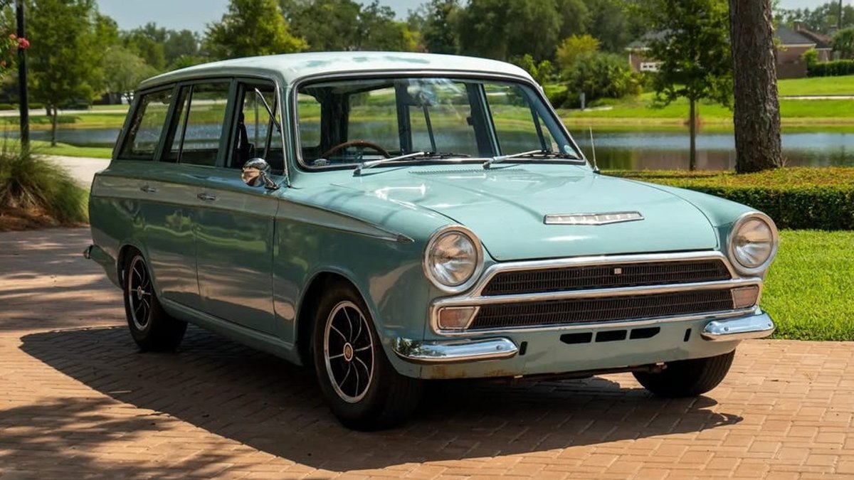 Rare Ford Cortina Wagon Blends Lotus Engineering Heritage - lotus cortina wagon