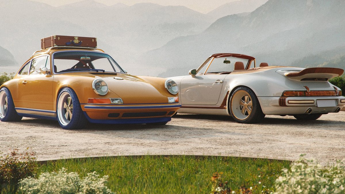 Customized Porsches debut at Car Week - customized porsches