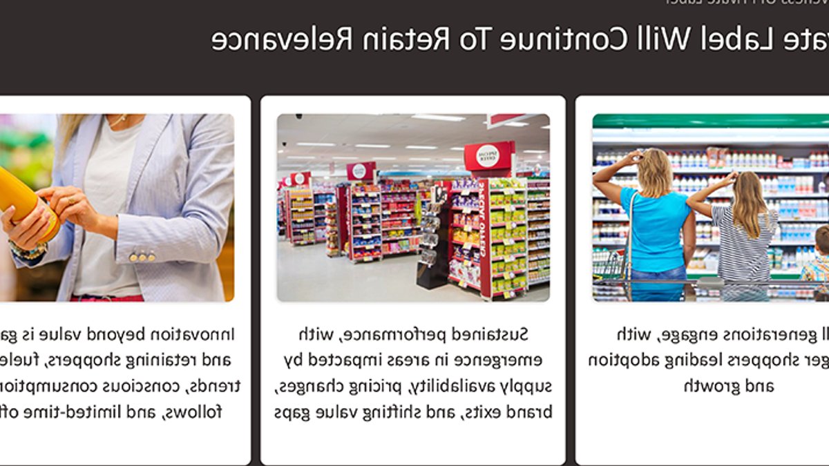 U.S. Private Label Sales Surge as Shoppers Adopt Store Brands Graphic of SPINS report on private label sales.
