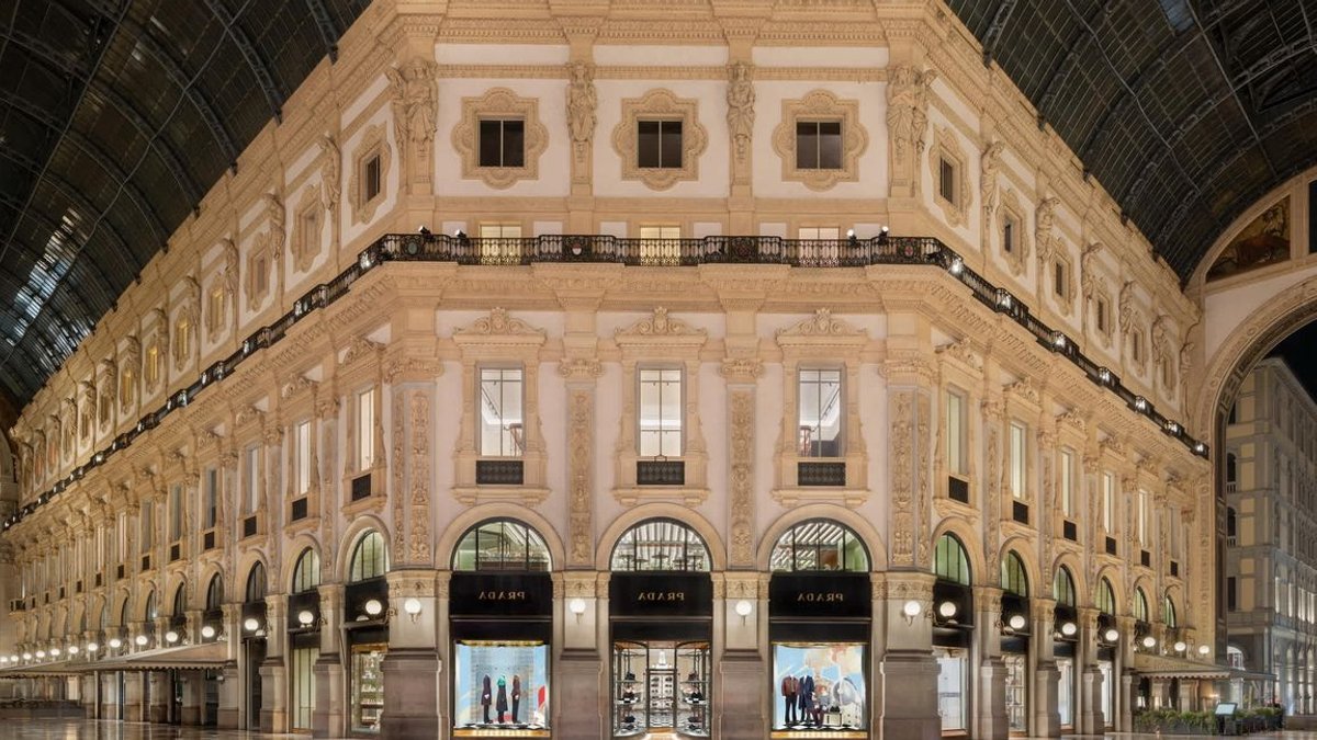Prada Opens Milan Boutique Blending Shop and Museum - prada boutique