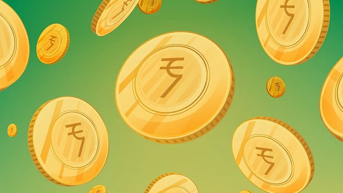 Rupee Gains 20 Paise Against Dollar Rupee Gains 20 Paise Against Dollar - rupee gains