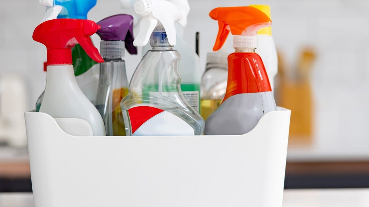 Experts Advise Against Storing Cleaning Products in Garages or Under Experts Advise Against Storing Cleaning Products in Garages or Under - cleaning products storage