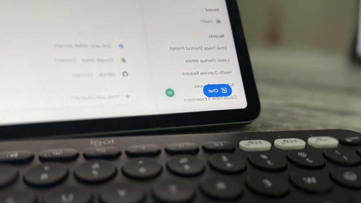 AI Prompt Gives Tiny Steps to Overcome Paralysis ChatGPT Work on tablet.