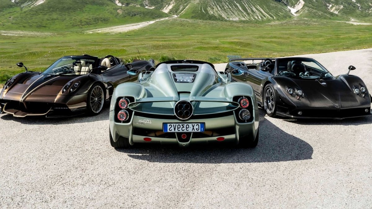 Pagani Founder Loans Cars for Italian Road Trip - pagani founder