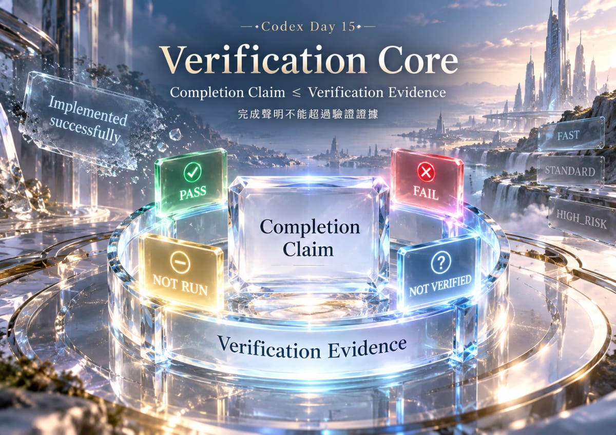 Codex Day 15 Verification Core