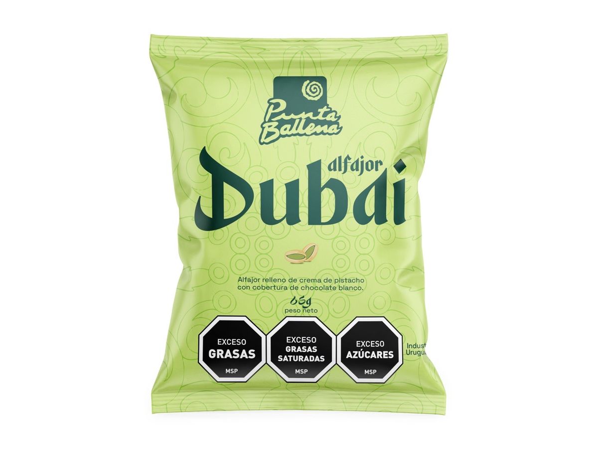 Alfajor Dubai Pistacho