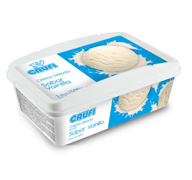 Crema Helada Vainilla Crufi