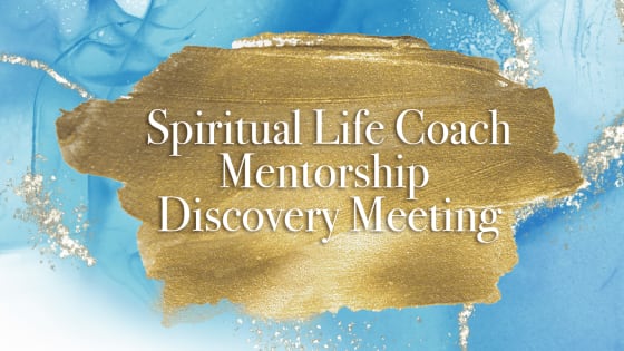 Spiritual Life Coach/Mentorship Discovery Meeting