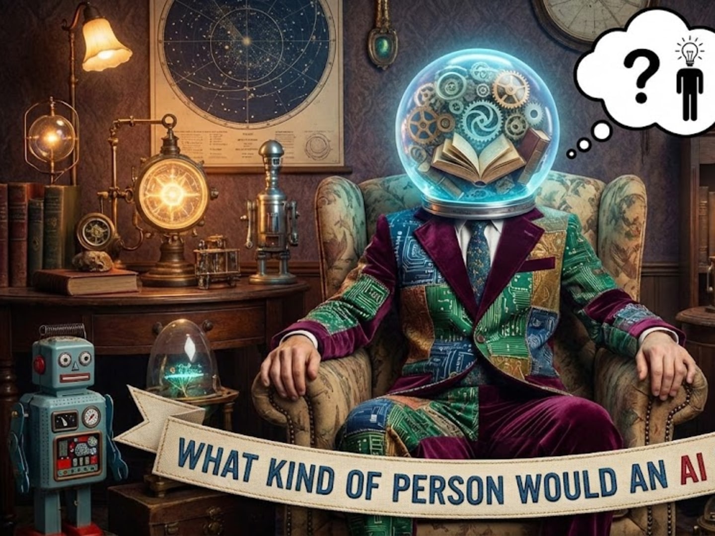 What kind of person would an AI be?