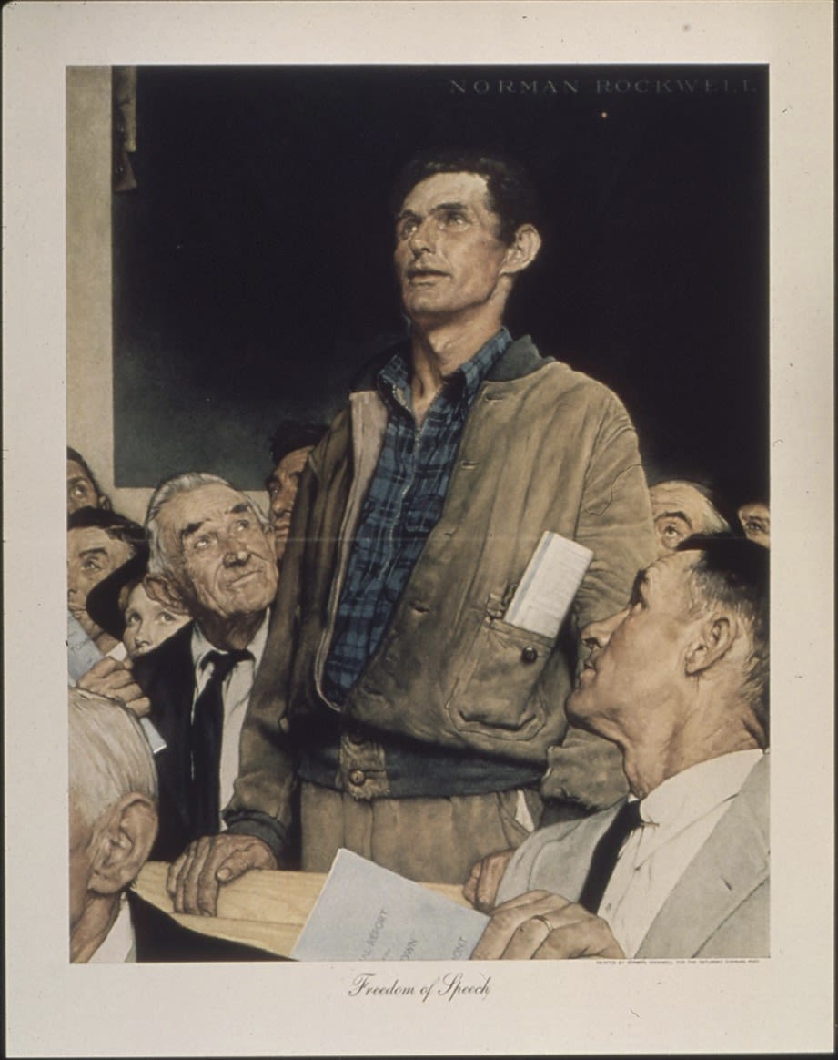 Painting By Norman Rockwell