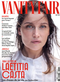 Vanity Fair France Laetitia Casta - Nathaniel Goldberg © Blanc